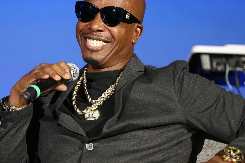 MC Hammer spoke onstage during Capitol Music Group's 5th annual Capitol Congress Premieres...
