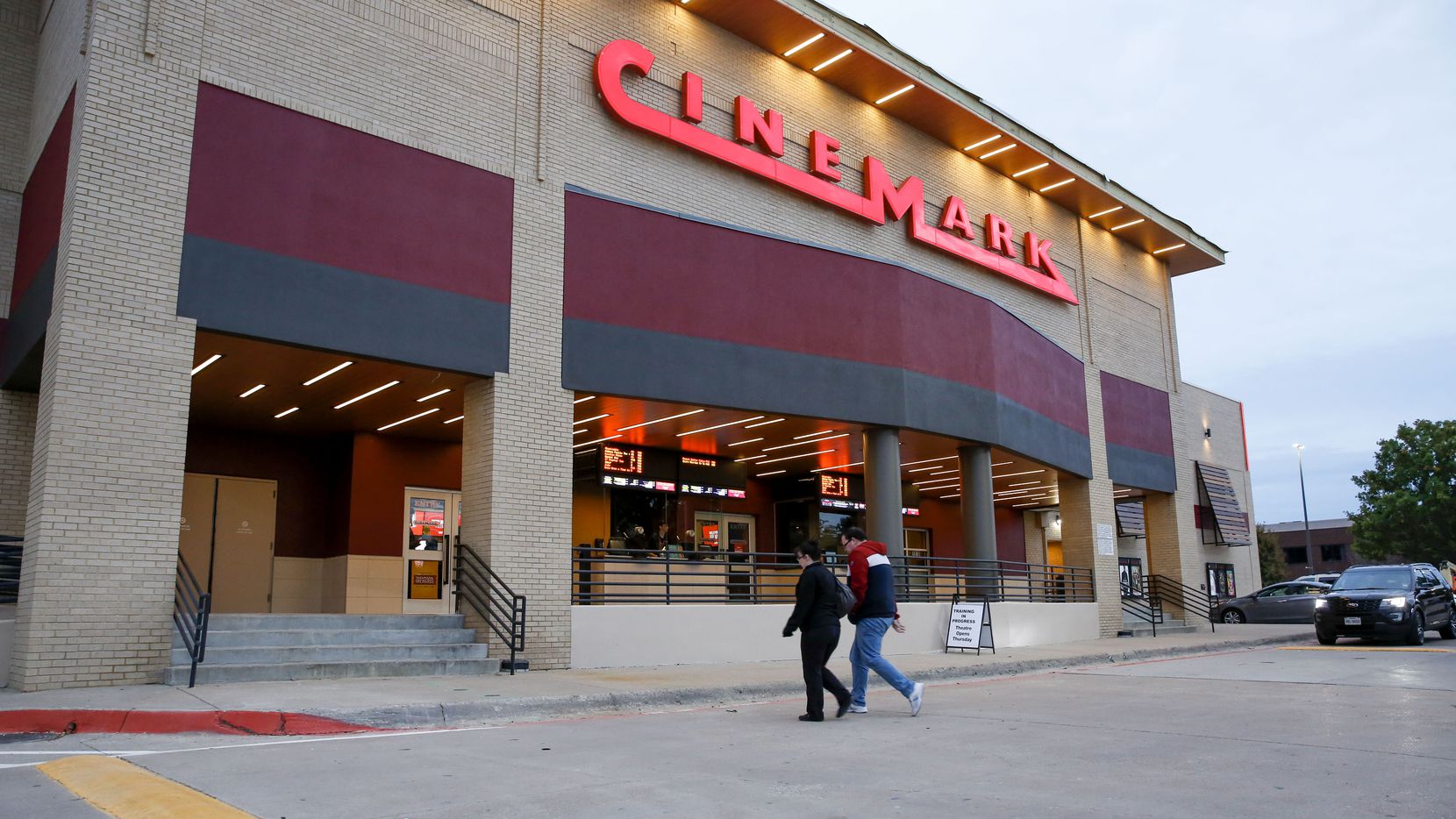 The former Cinemark Movies 10 is now the remodeled Cinemark Central Plano at the corner of...