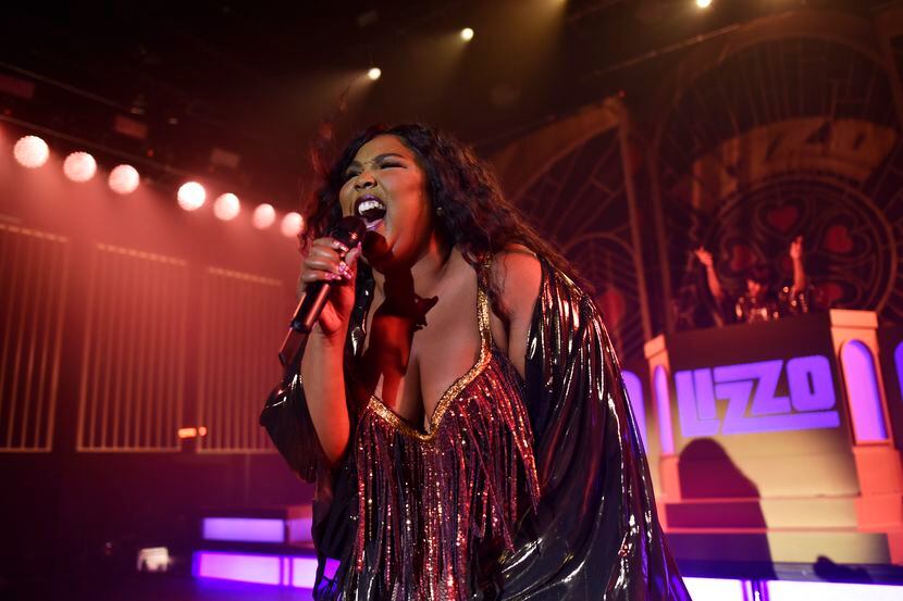 Lizzo performs at the Southside Ballroom in Dallas on Saturday evening Oct. 5, 2019.