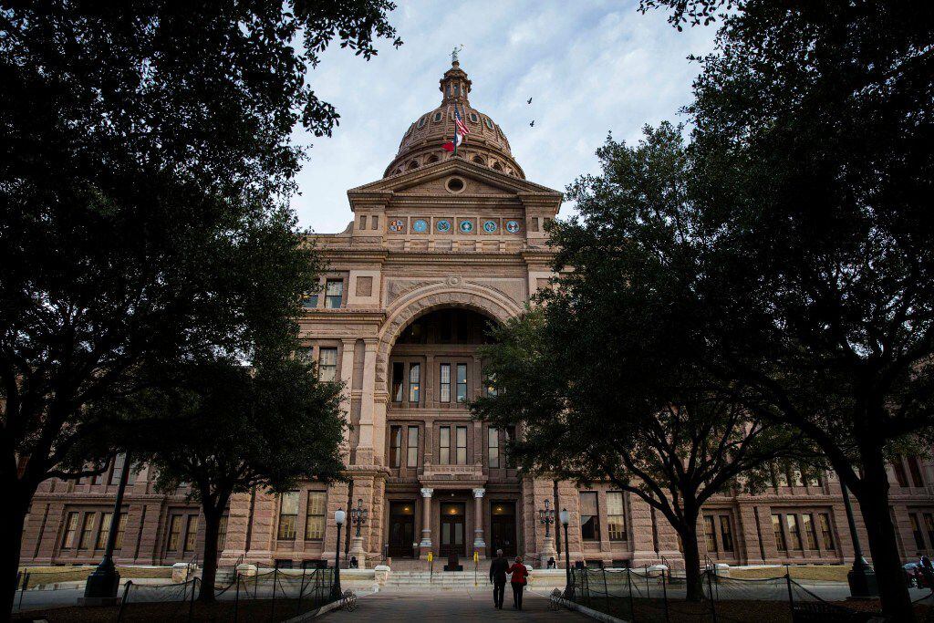 The Texas State Capitol building on the first day of the 85th Texas Legislative Session on Tuesday, January 10, 2017 at the Texas State Capitol in Austin, Texas. (Ashley Landis/The Dallas Morning News)