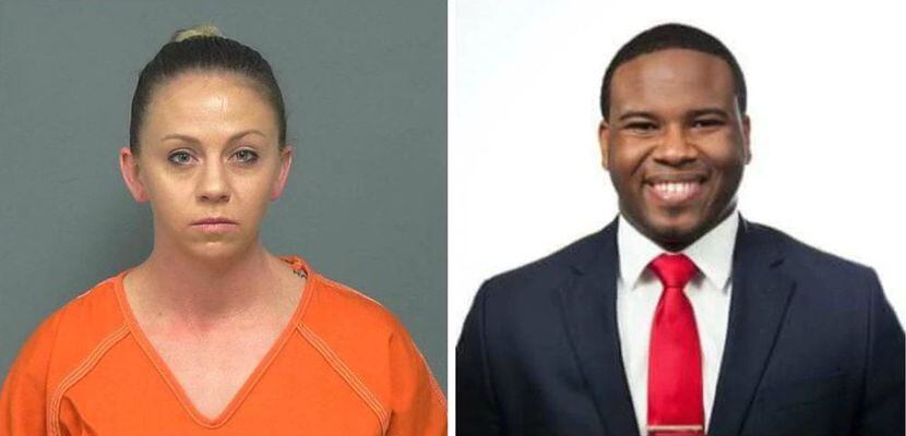 Amber Guyger was off-duty but still in her Dallas police uniform in  September 2018 when she...