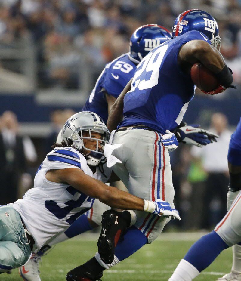 Dallas safety CJ Spillman (37) is pictured during the New York Giants vs. the Dallas Cowboys...