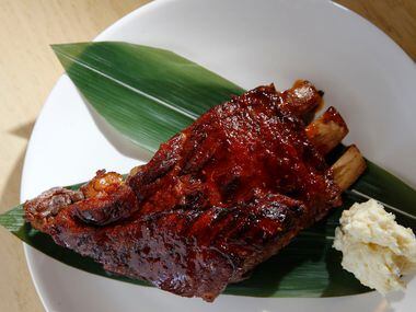 Tatsujin pork ribs, a new addition to Ichigoh's izakaya menu