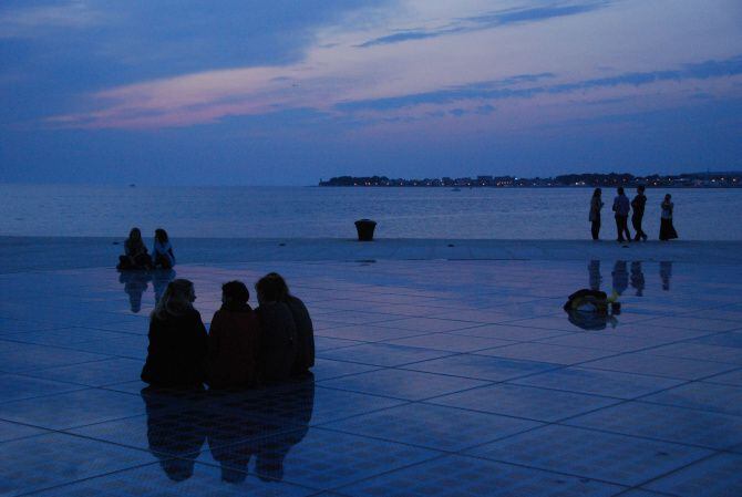 Alfred Hitchcock is reported to have said that Zadar, Croatia has the best sunsets in the...