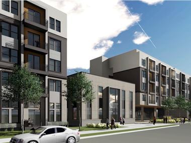 Leon Capital Group is building the apartment project just east of downtown Dallas.
