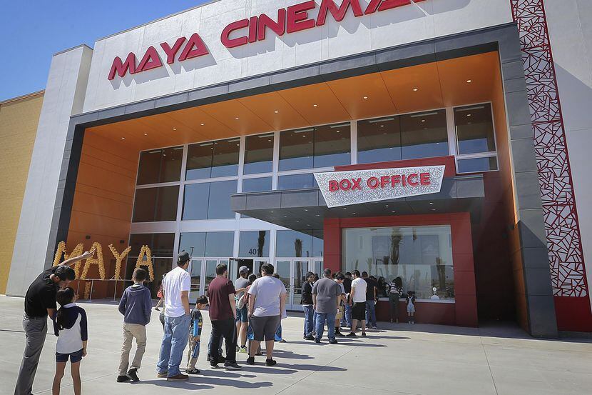 El complejo de Maya Cinemas Theater en Delano, California.(AP)
