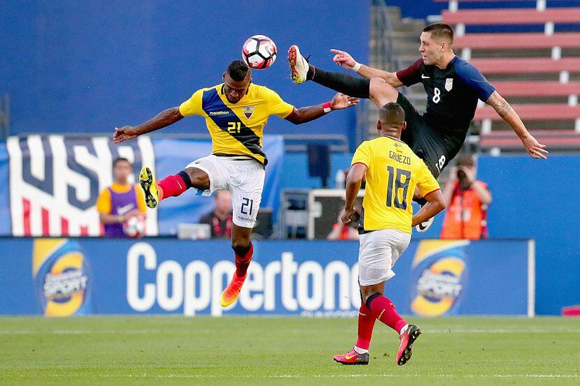 Ecuador y Estados Unidos se enfrentaron en amistoso el miércoles. Foto GETTY IMAGES

