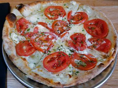 White Special personal pizza photographed Monday December 14, 2015, from the lunch menu of...