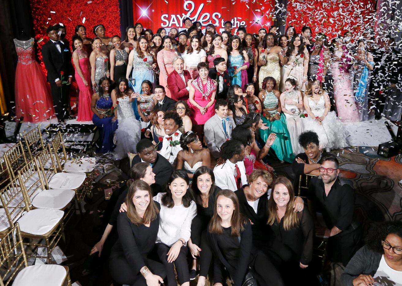 DALLAS, TX - APRIL 18: Say Yes to the Prom at the Westin Hotel on Monday, April 18, 2016 in...