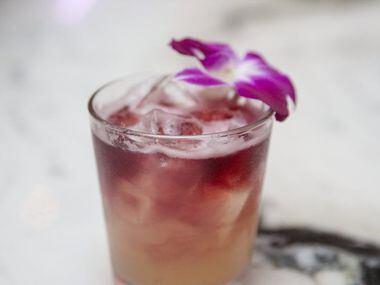 Uptown's new bar Citizen, offers a cocktail, New York Sour, including Herman Marshall,...