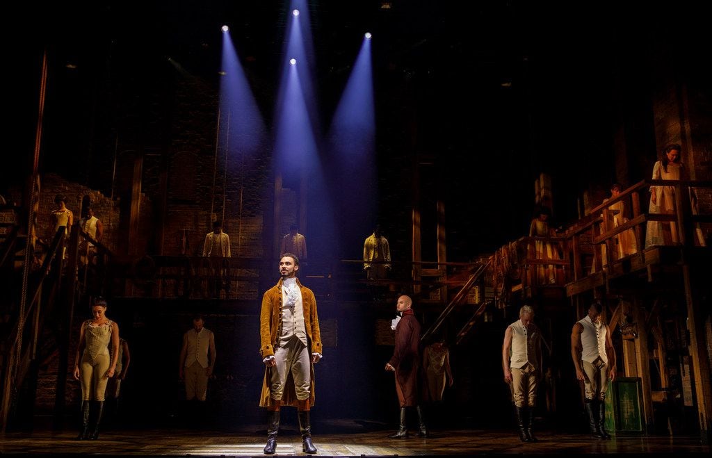 A scene from the national tour of Hamilton, which will play Bass Performance Hall in Fort...