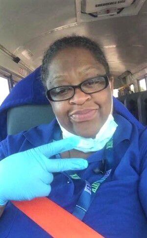 Clarkster ToureClarkster Toure, a Mesquite ISD school bus driver who died of COVID-19, is shown on her bus.