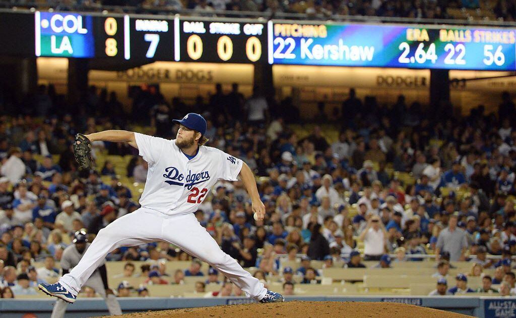 Clayton Kershaw Authentic LA Dodgers Gold Championship Jersey