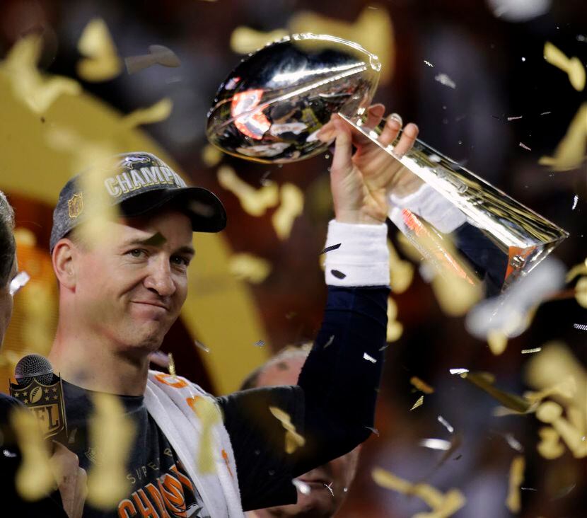 Peyton Manning ganó el último Super Bowl