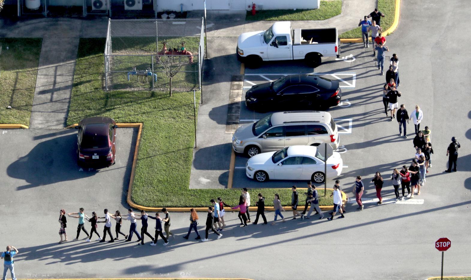 Florida school shooting survivors recall shots, wounded 
