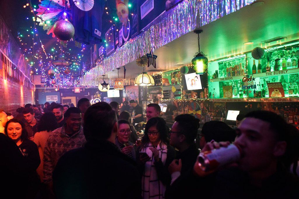 The pop-up bar the Drunken Clam, Thursday night Jan. 10, 2019 in Dallas. Drunken Clam is...