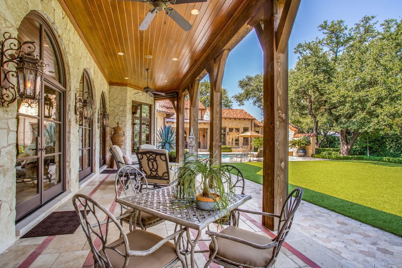 Take a look at the Tuscan style home at 5335 Meaders Lane in Dallas, TX.