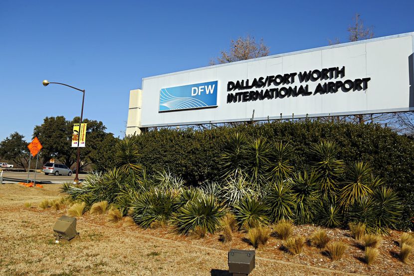 Aeropuerto Internacional DFW.
