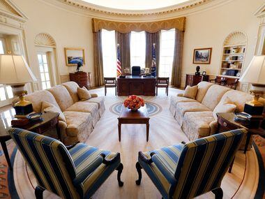The Oval Office exhibit.