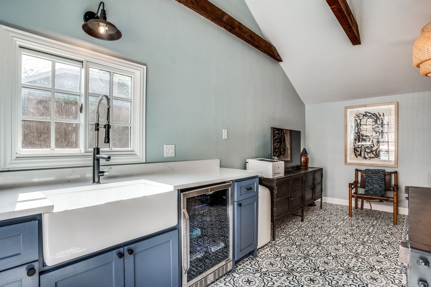 Take a look at this renovated home in Dallas’ Lakewood neighborhood built in the 1920s