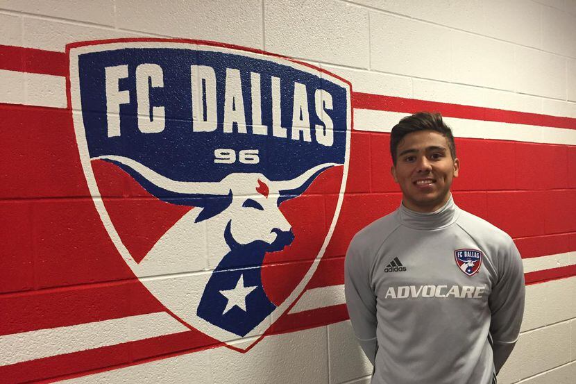 Aaron Guillén es el 14to jugador firmado por el FC Dallas que surge de las academias del...