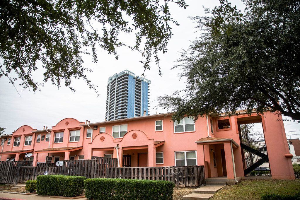The Little Mexico Village apartments in Dallas were built in the early 1940s to replace...