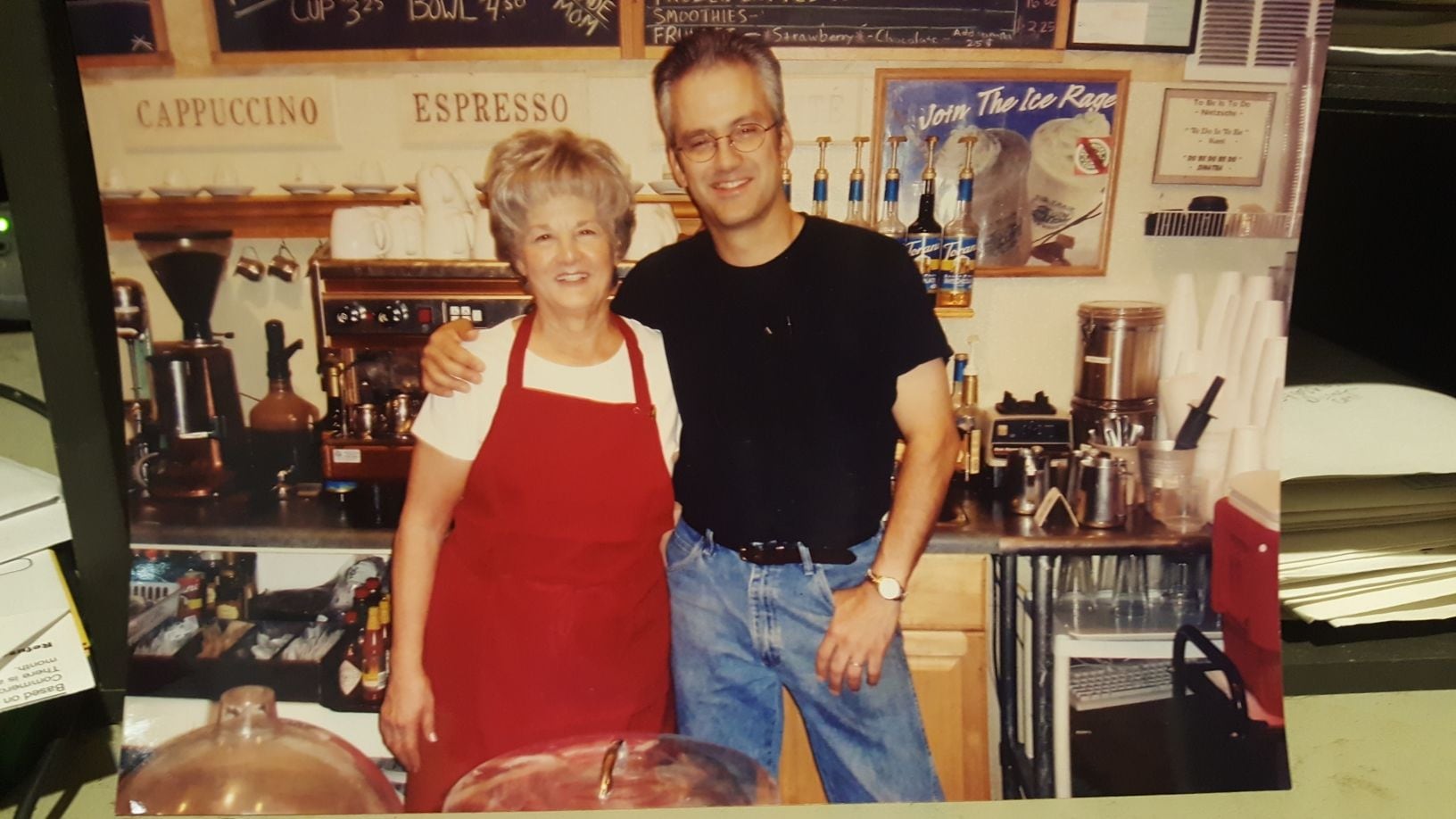 Christine and Michael Vouras, pictured here in 2003, were the owners and operators of the Metropolitan Cafe for nearly 21 years, from January 2001 to November 2021. 