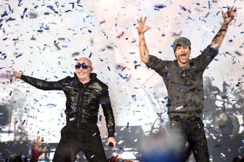 Pitbull y Enrique Iglesias regresan juntos a Dallas tras cinco años. (Getty Images/Daniel...