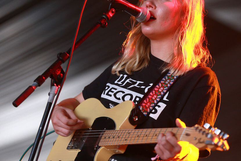 Julia Jacklin performed on day 3 of FYF Fest 2017 at Exposition Park on July 23, 2017, in...