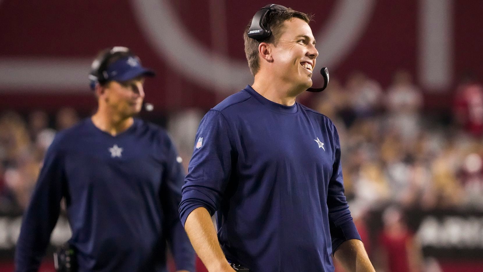 El coordinador ofensivo de los Cowboys de Dallas, Kellen Moore, tiene futuro como entrenador...