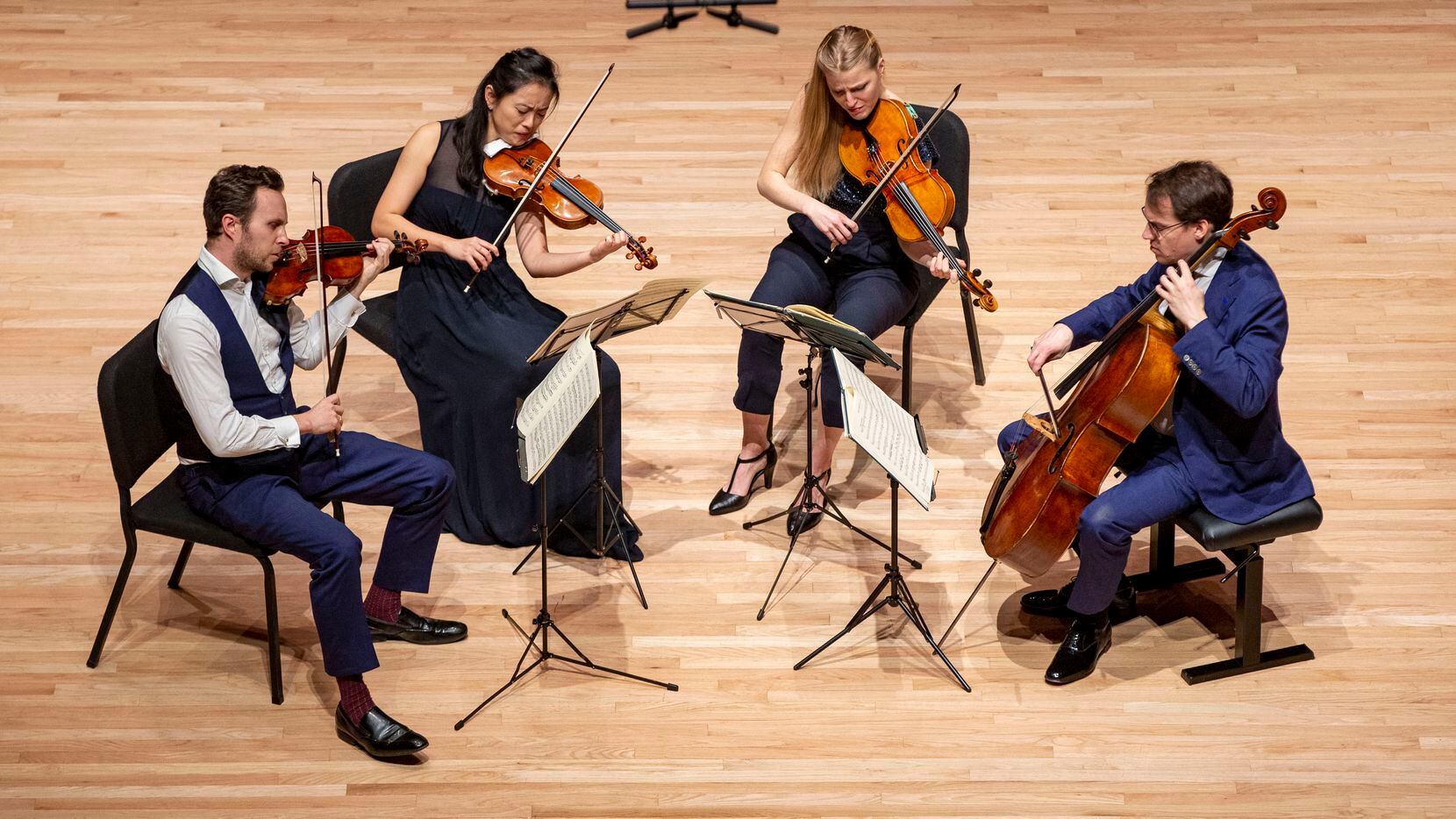 The finest chamber music concert in memory, from the Doric String Quartet in Dallas performance