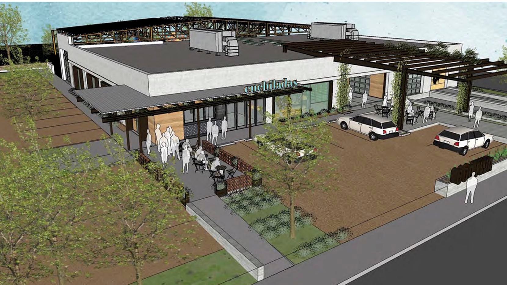 The Fort Worth Avenue redevelopment will include retail and restaurant space.