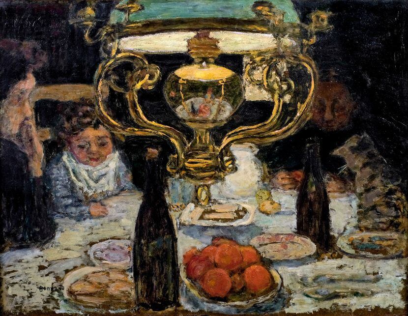 Pierre Bonnard's "The Lamp" (circa 1899) is among the works featured in the Kimbell Art...