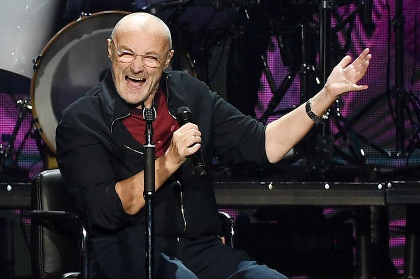 Phil Collins performed at MGM Grand Garden Arena on Oct. 27, 2018, in Las Vegas.