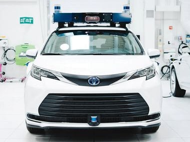 The Toyota S-AM, which stands for Sienna Autono-MaaS, is equipped with automated driving tech from Aurora and an electric-hybrid powertrain. Aurora will begin testing the new vehicles on Dallas roadways over the next six months.