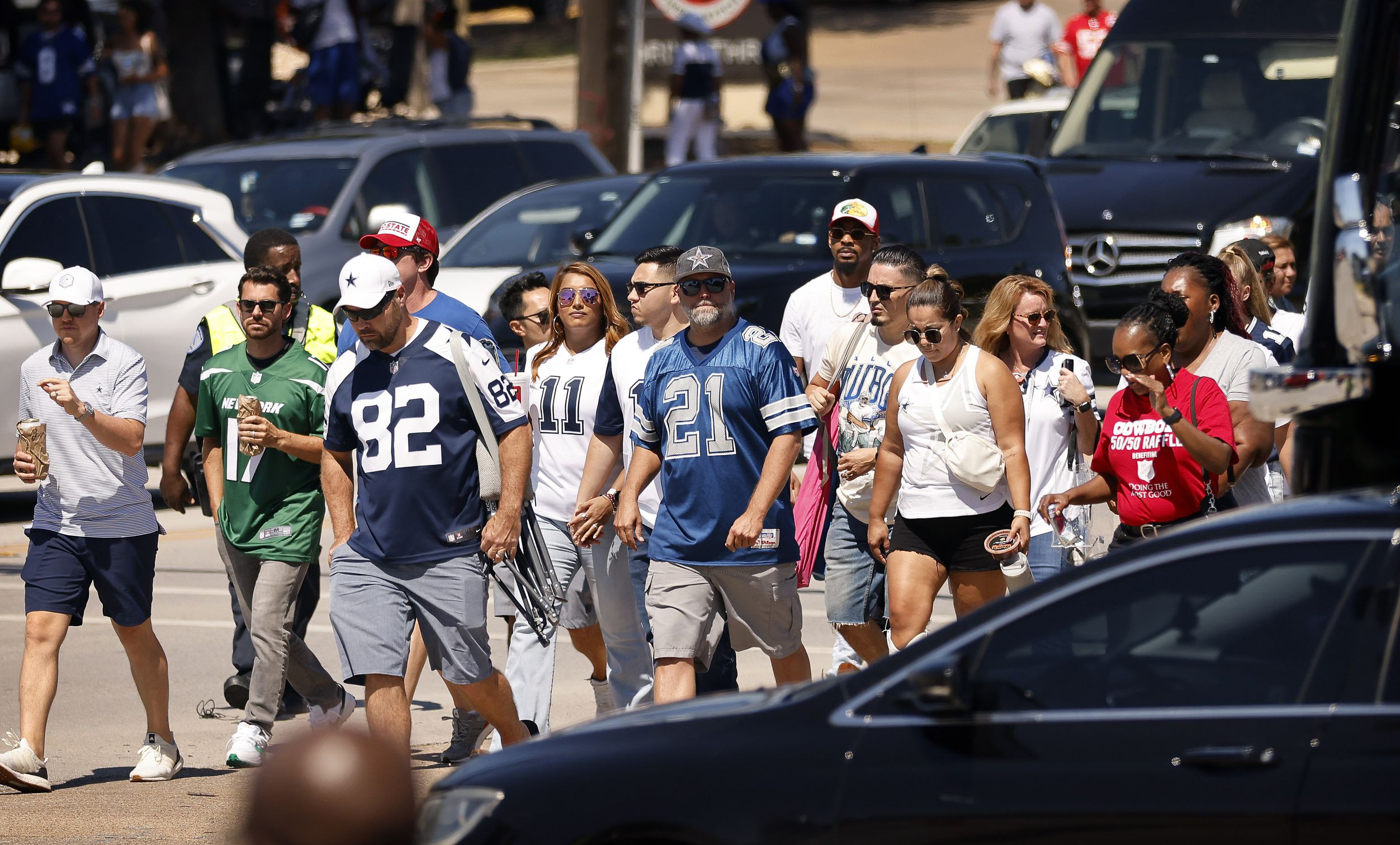 Cowboys fans descend upon AT&T Stadium for Week 2 opener against the Jets