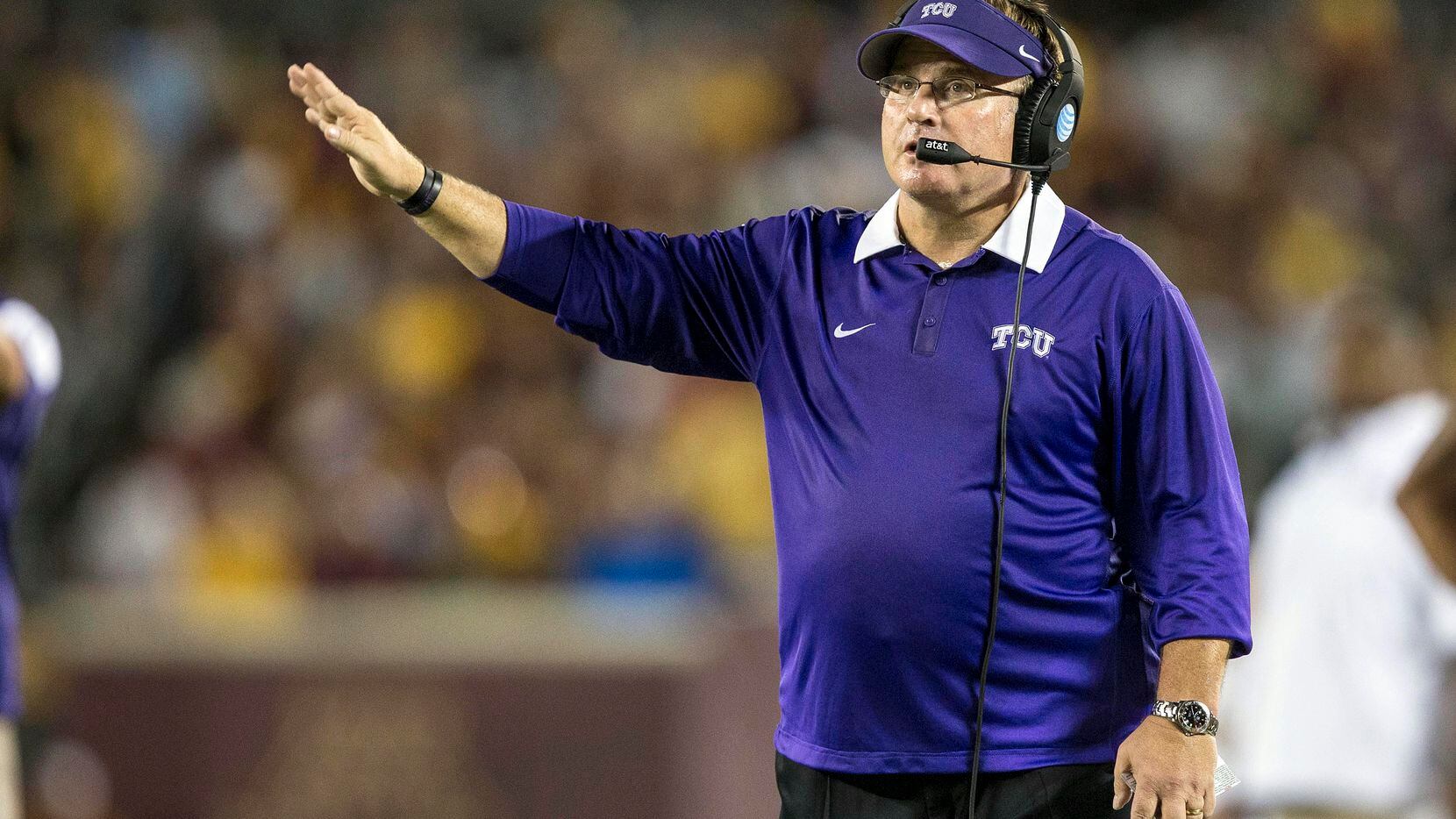 Gary Patterson voted a few schools ahead of TCU in coaches' poll after  disappointing opener