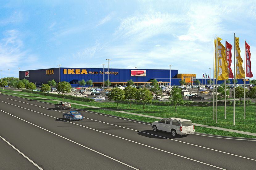La tienda de IKEA en Grand Prairie será inaugurada en otoño y ya se encuentra en proceso de...