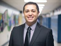 Colleyville Middle School Principal David Arencibia has led the school for seven years. He...