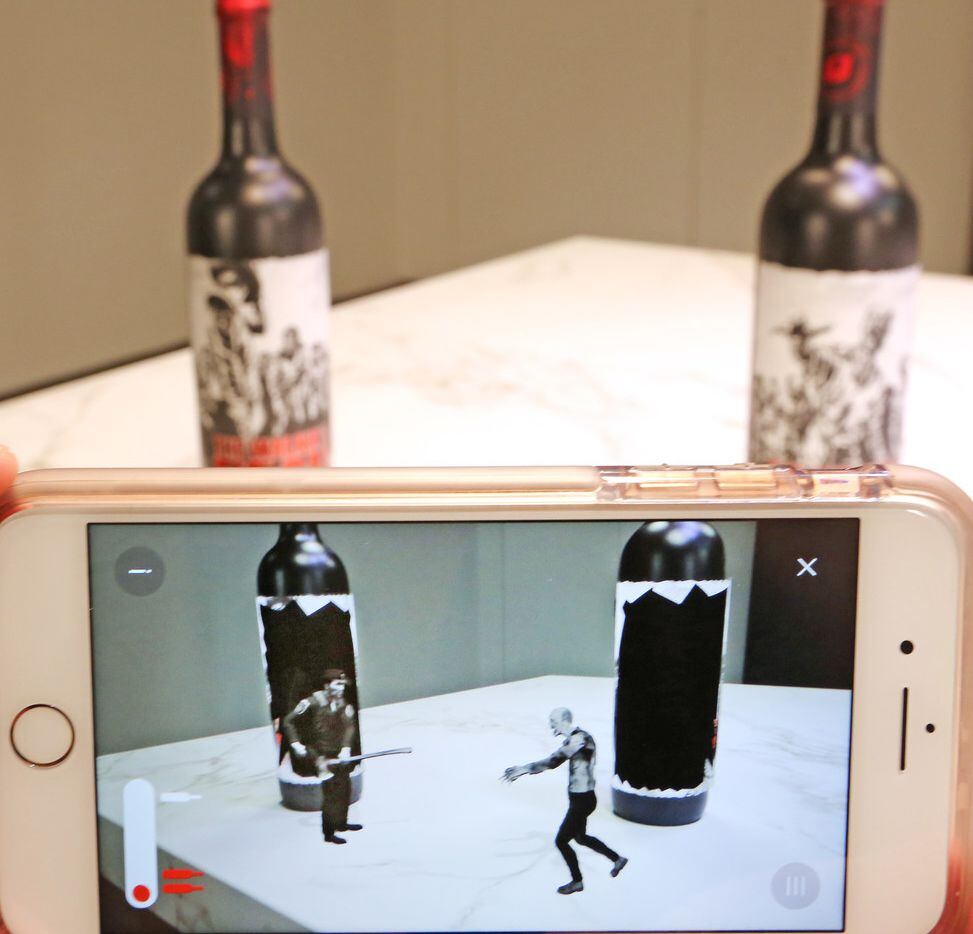Zombies In The Grocery Aisle New App Brings Wine Labels To Life