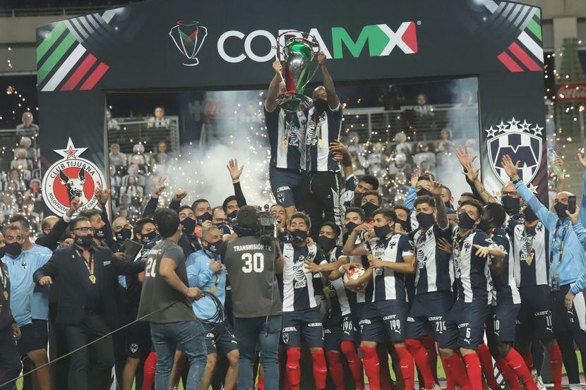 Rayados de Monterrey se coronó campeón de la Copa MX tras vencer en la final al Xolos de...