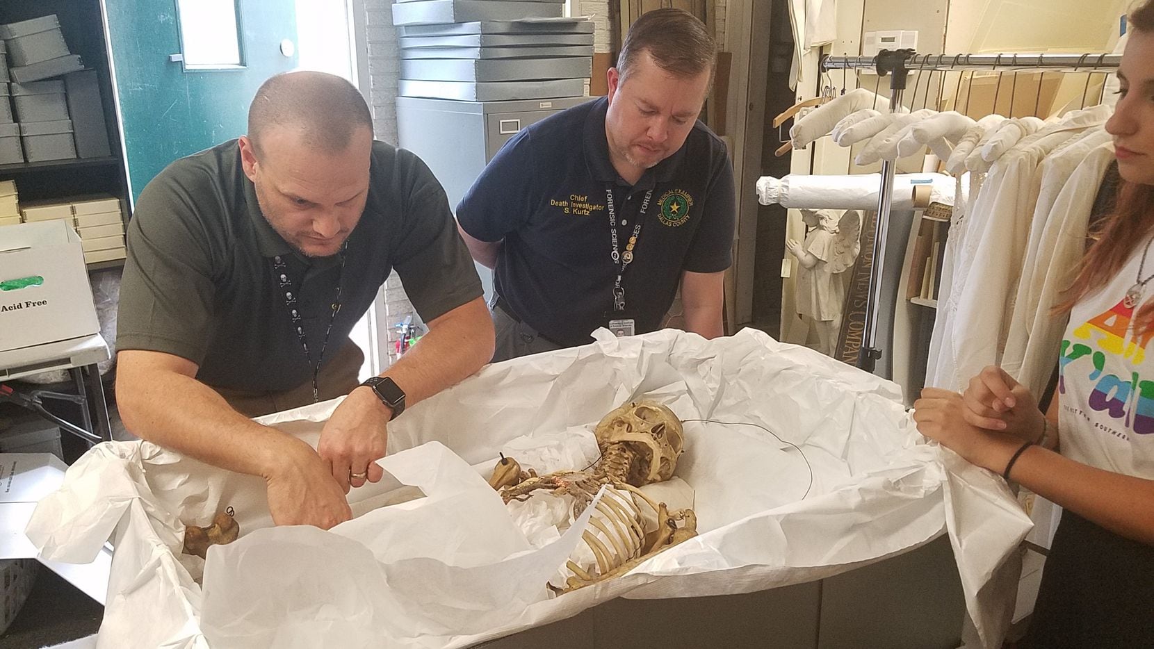 Medical examiner tries to identify skeleton displayed for decades at Dallas  Heritage Village