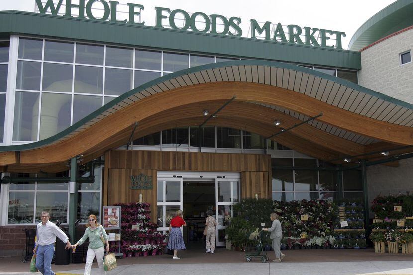 La tienda Whole Foods en Preston Road, al norte de Dallas.(AP)
