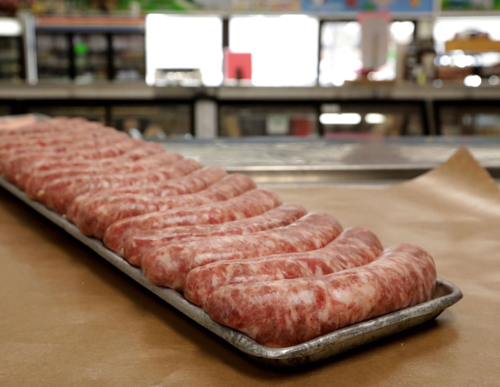 Hirsch's Specialty Meats in Plano specializes in sausage.