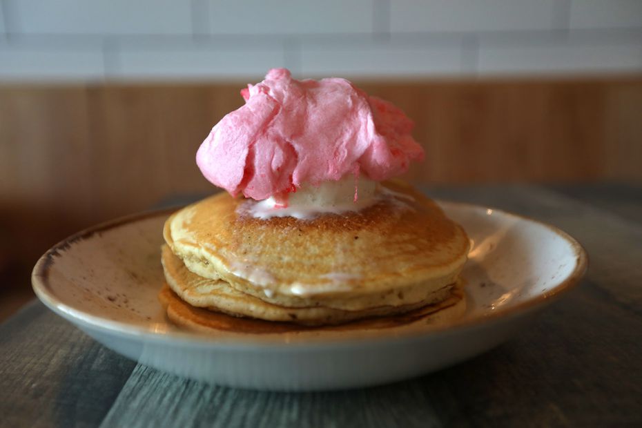 Tell your kids: The Aussie Grind in Frisco sells hot cakes with cotton candy on top.