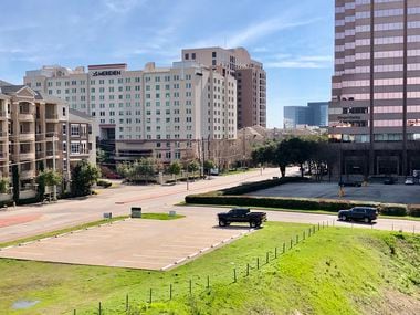 The almost two-acre site has been vacant since the Galleria was built in the 1980s.