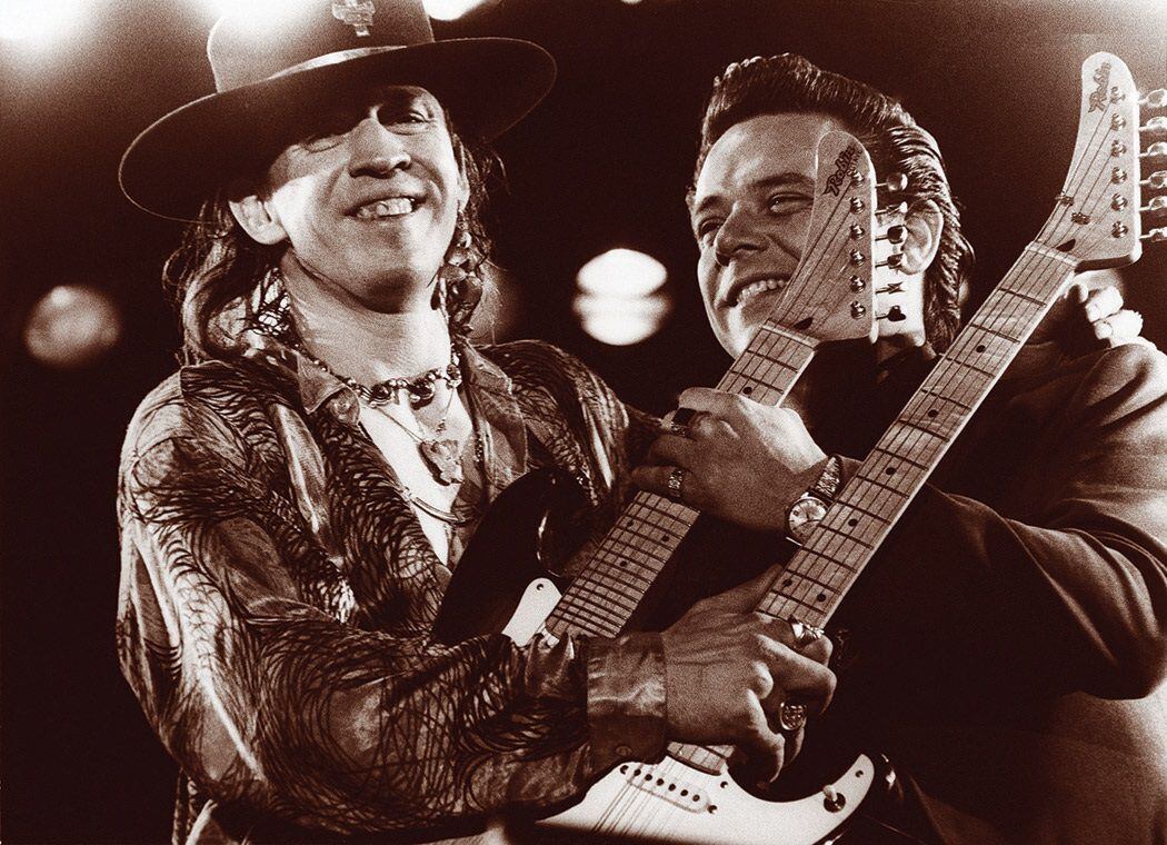 Untold stories about Stevie Ray Vaughan and his older brother, Jimmie, are revealed in a...