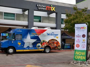 Kitchen United Mix opened inside Kroger at Mockingbird Lane and Greenville Avenue in Dallas...