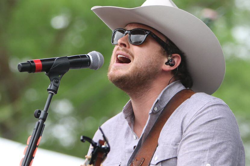 Josh Abbott of the Josh Abbott Band performs at the Academy of Country Music's Party for a...