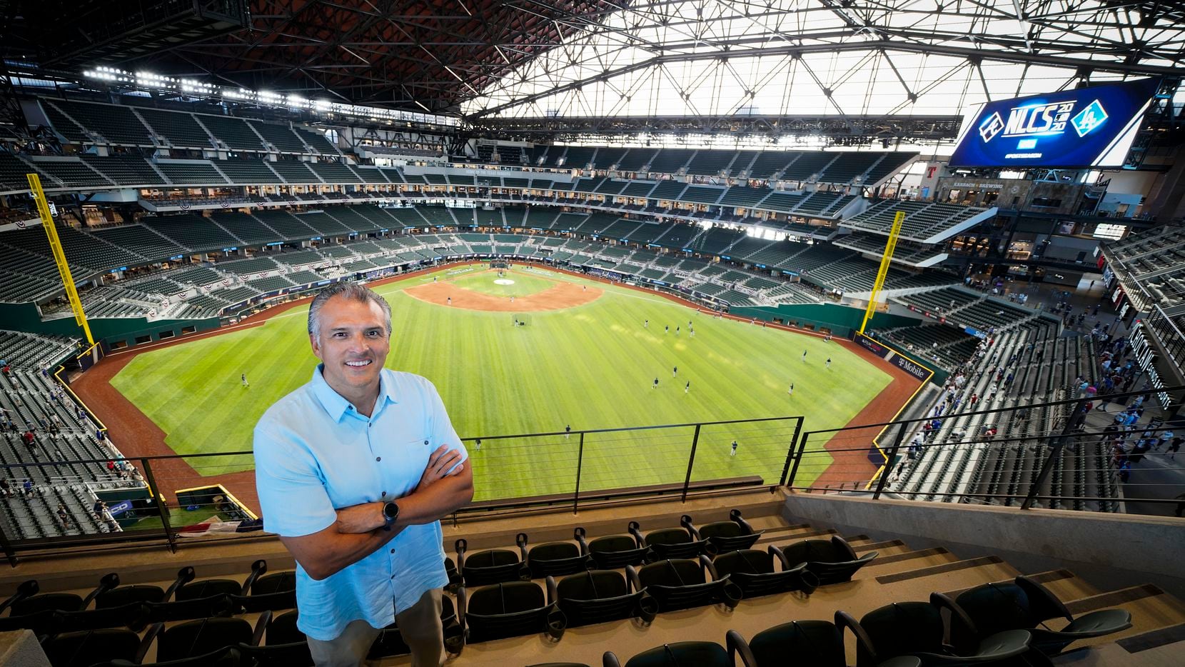 Like Globe Life Field, the story of Fred Ortiz, the stadium's lead  designer, has some pleasant surprises